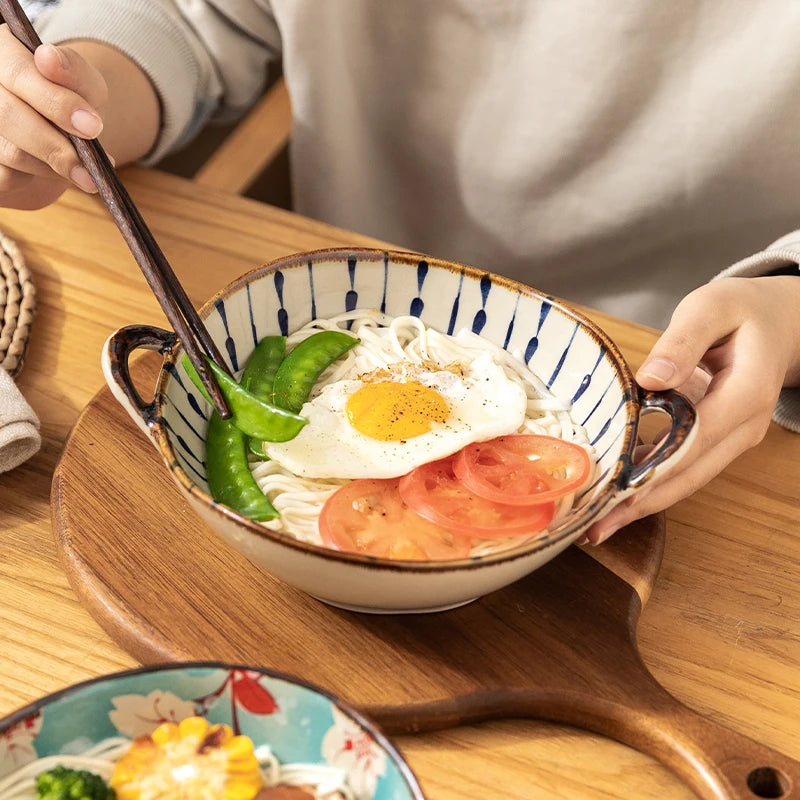 700ml Ceramic Noodle and Soup Bowl