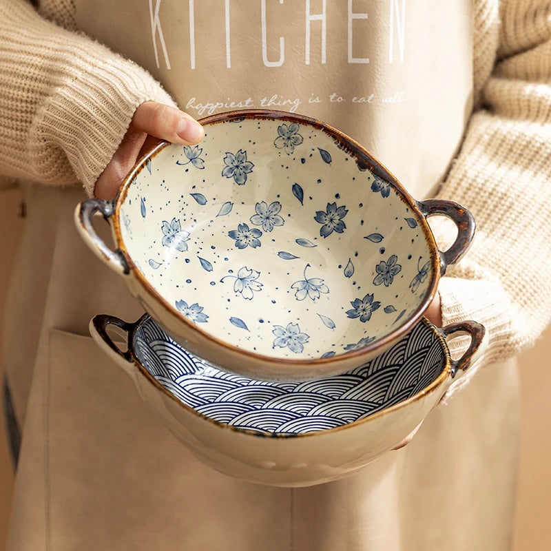 700ml Ceramic Noodle and Soup Bowl