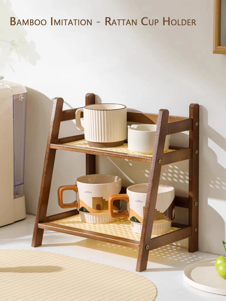 Multipurpose 2-Tier Coffee Cup Holder