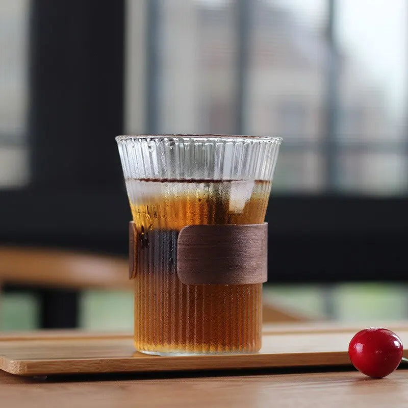 400ml Japanese-Style Glass Cup