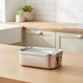 850ml Stainless Steel Bento Lunch Box with Removable Dividers