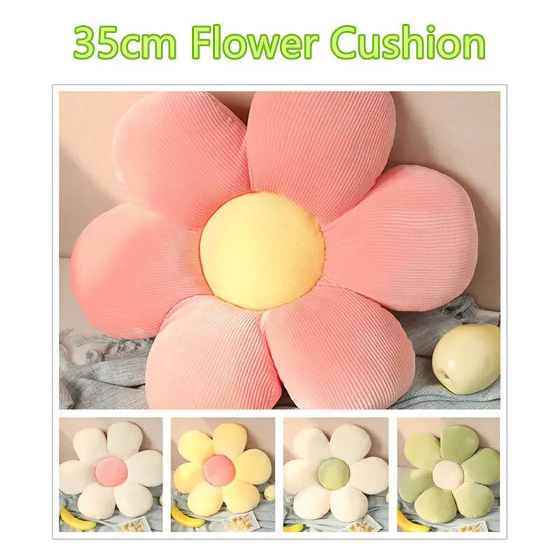 35cm Soft Plush Daisy Cushion