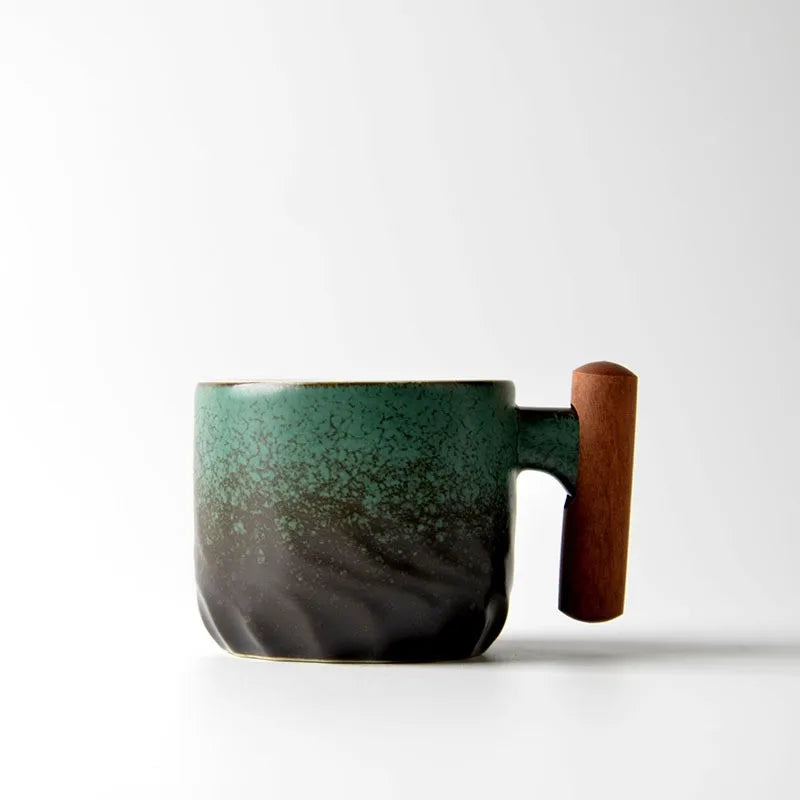 Retro Ceramic Coffee Cup