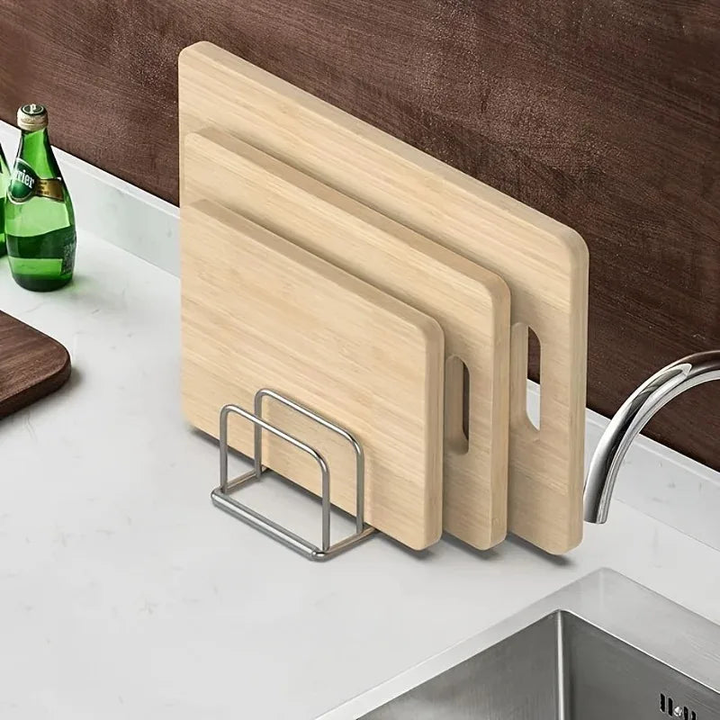 Stainless Steel Cutting Board Holder