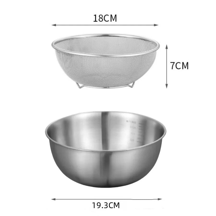 Stainless Steel Bowl Set