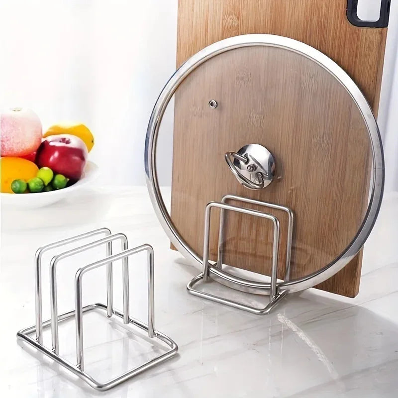 Stainless Steel Cutting Board Holder