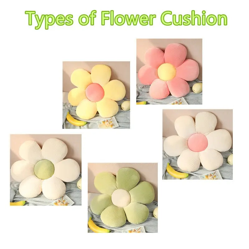 35cm Soft Plush Daisy Cushion
