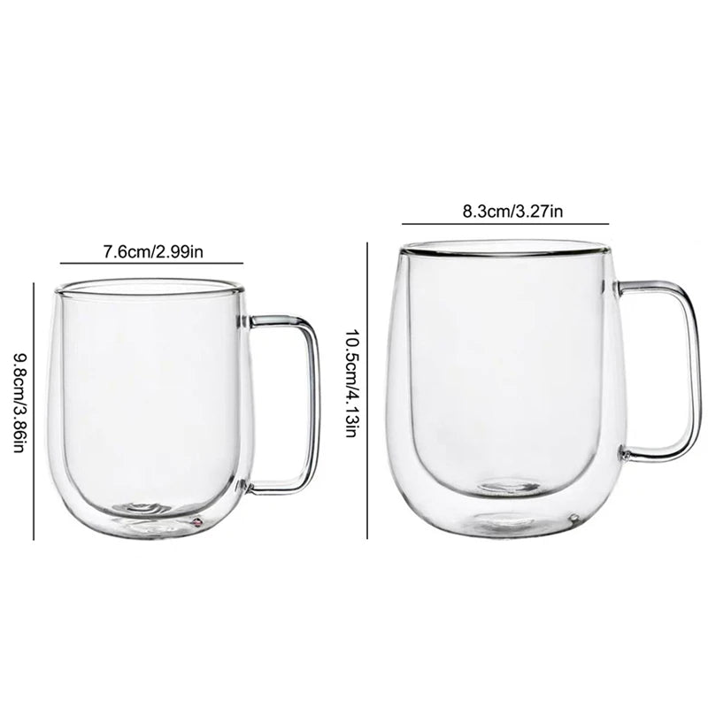 Double Wall Glass Mug