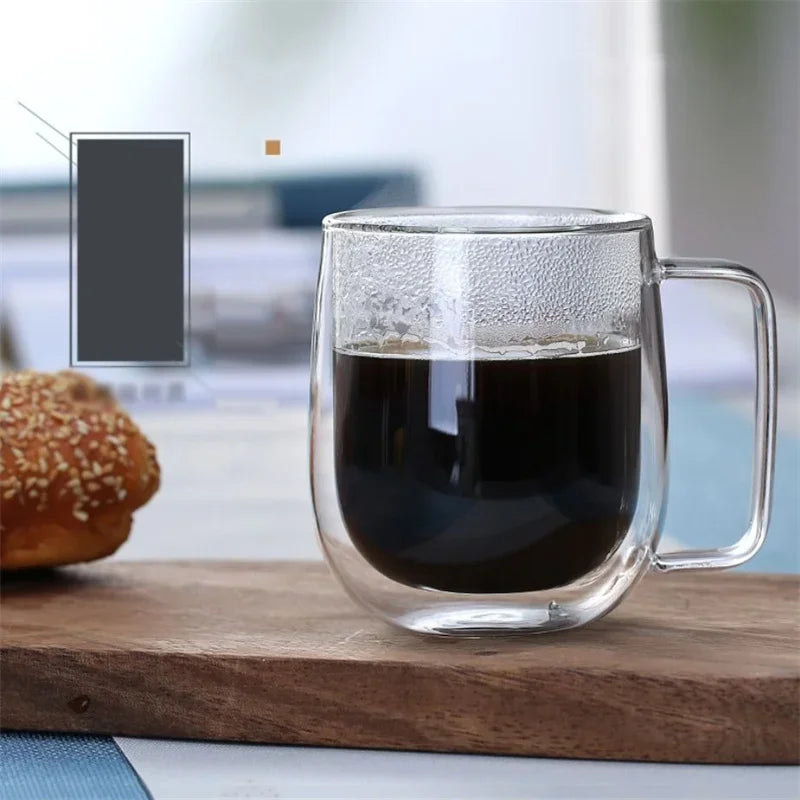 Double Wall Glass Mug