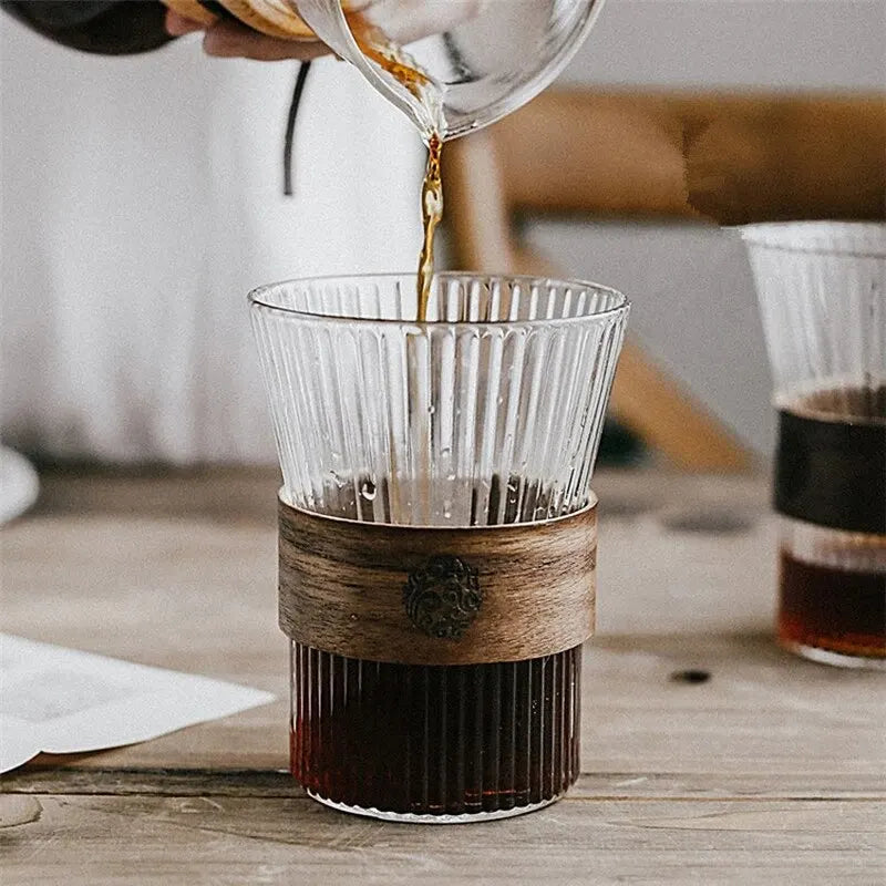 400ml Japanese-Style Glass Cup