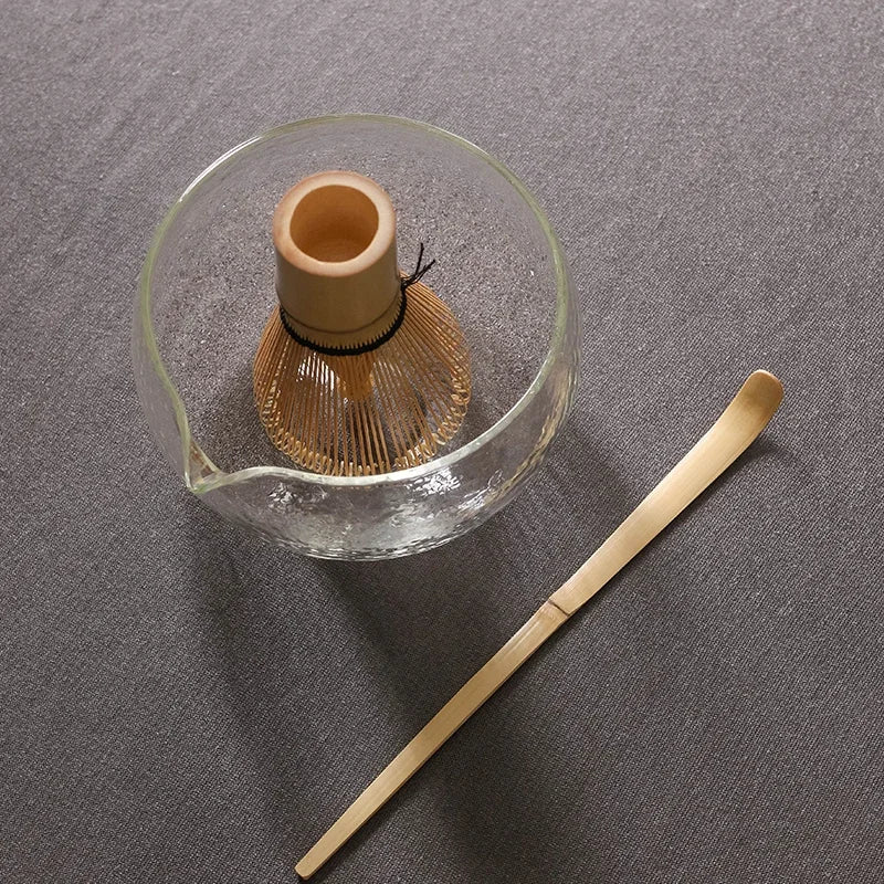 1 to 3-Piece Glass Matcha Bowl Set