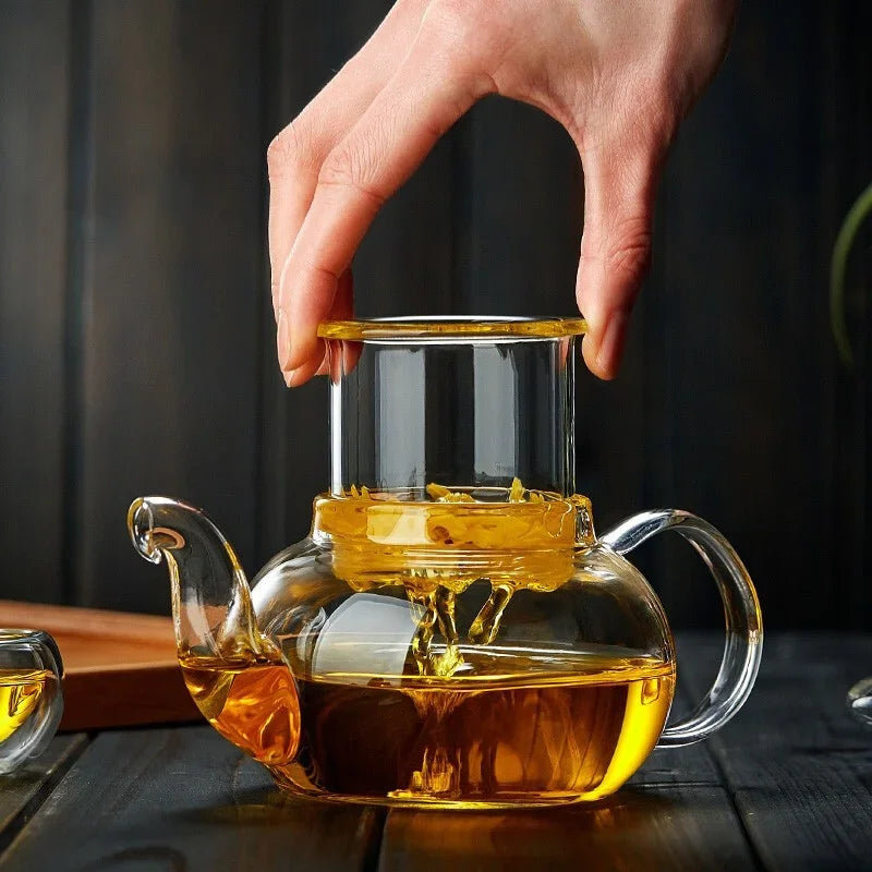 Borosilicate Thickened Glass Teapot