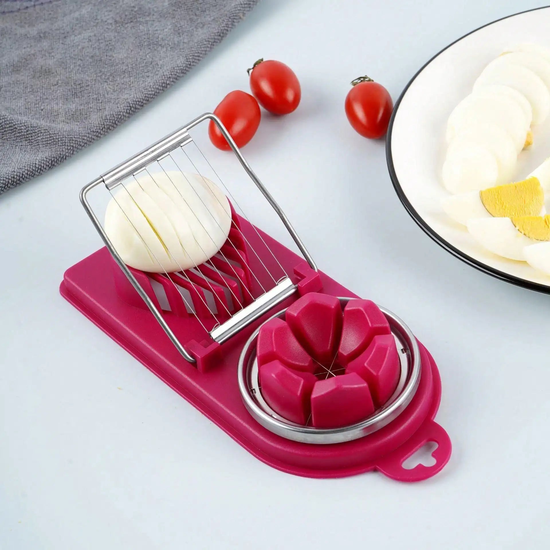 2-in-1 Egg Cutter & Slicer