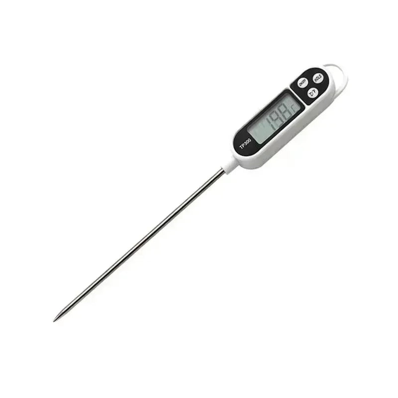 Digital Food Thermometer with LCD Display