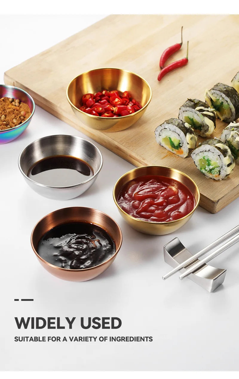 Stainless Steel Sauce Dishes