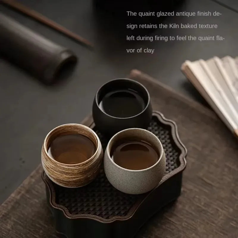 80ml Handmade Stoneware Teacup