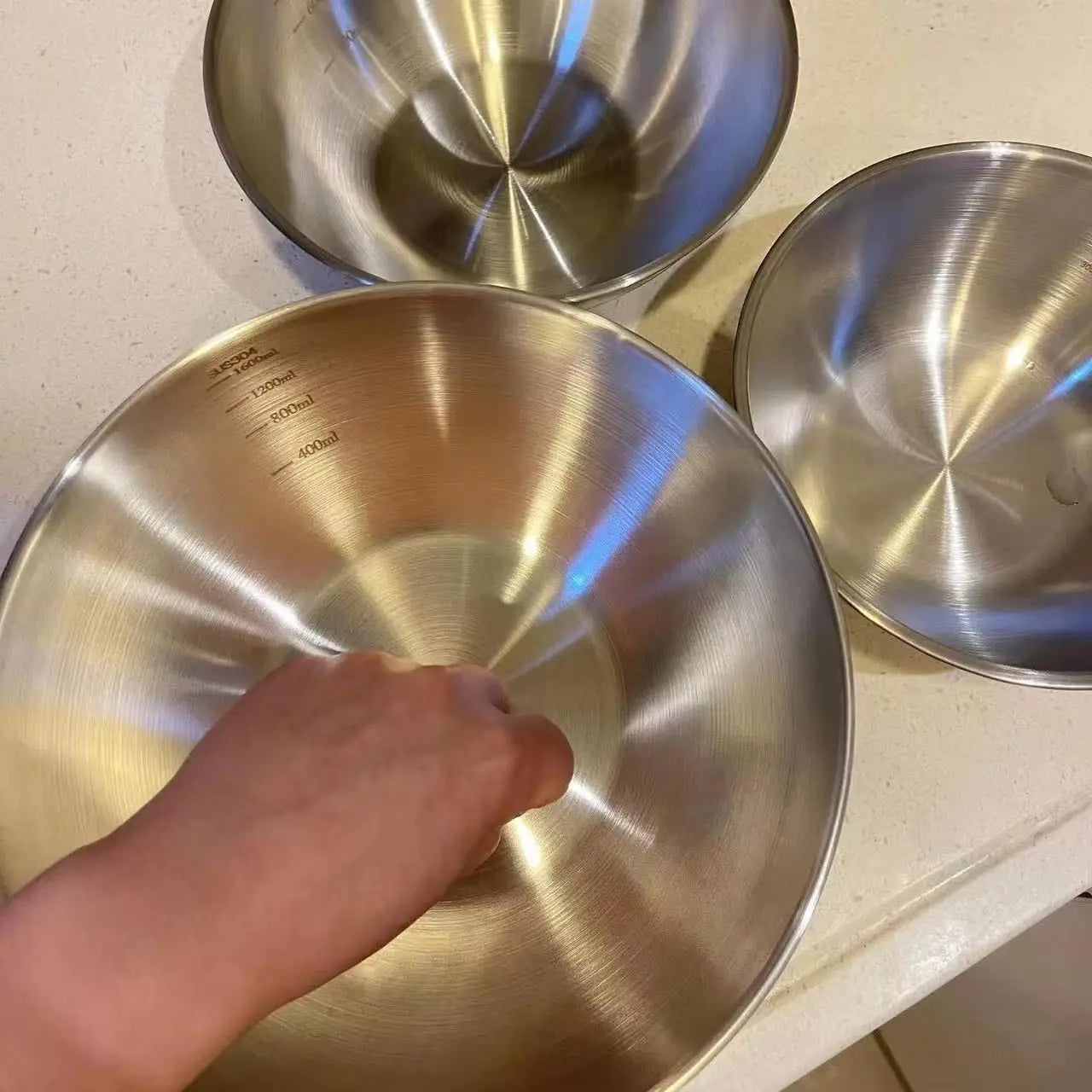 Stainless Steel Bowl Set