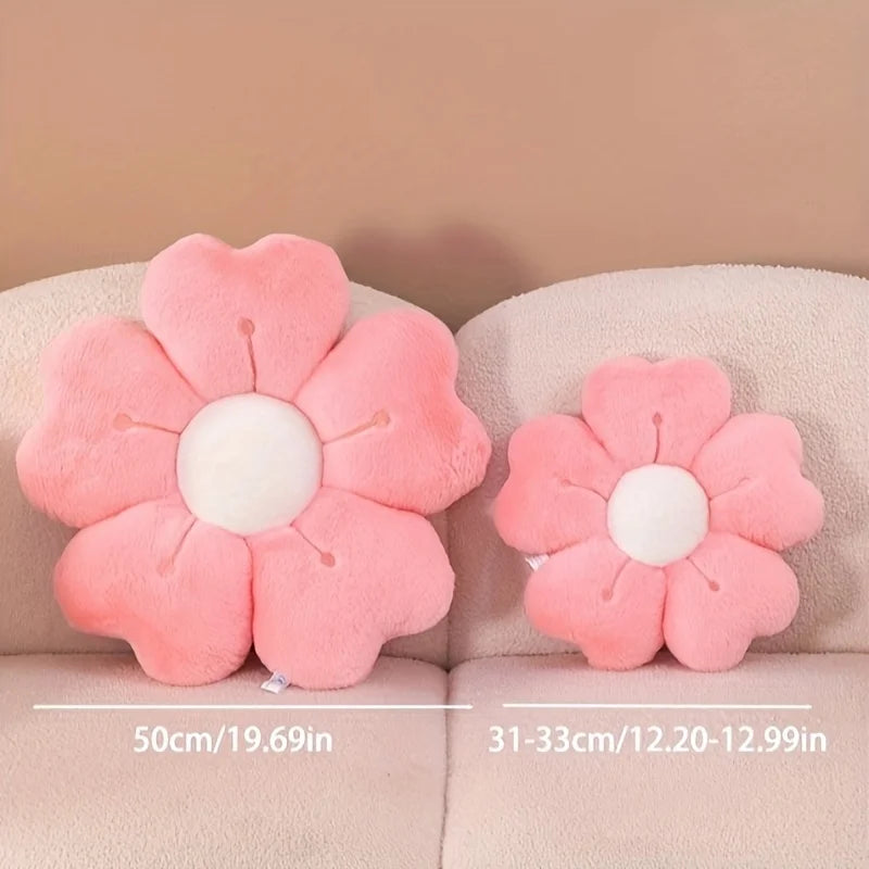 Soft Plush Sakura Flower Memory Cushion