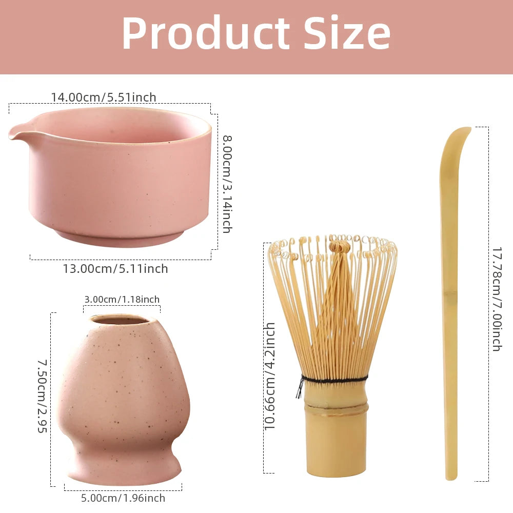 4-Piece Matcha Tea Set