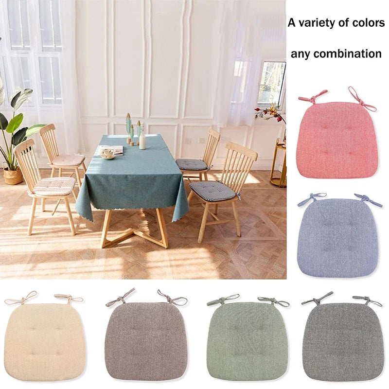 Linen Dining Chair Cushion