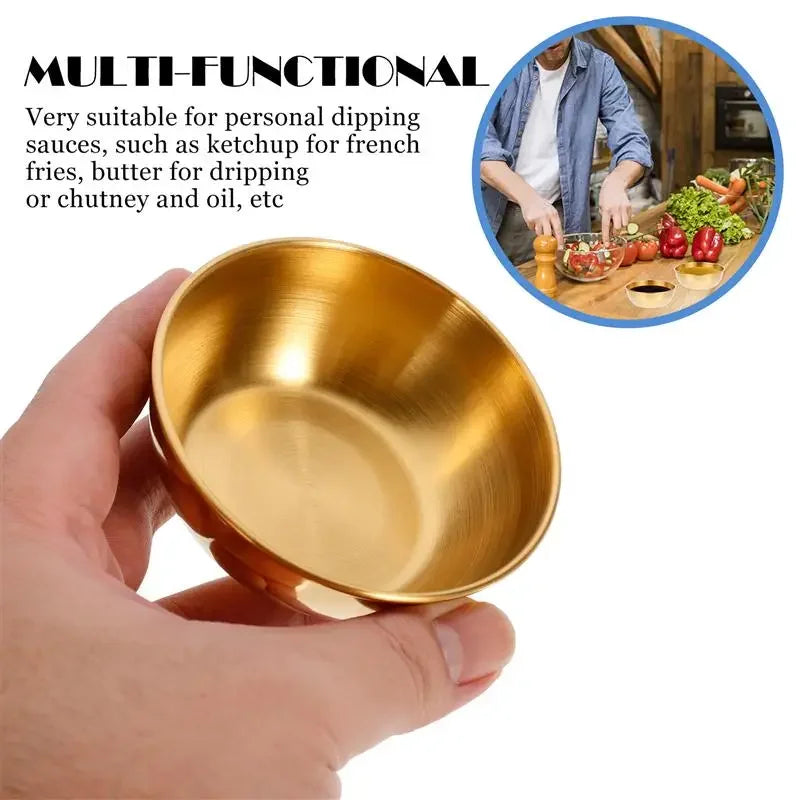 Stainless Steel Sauce Dishes