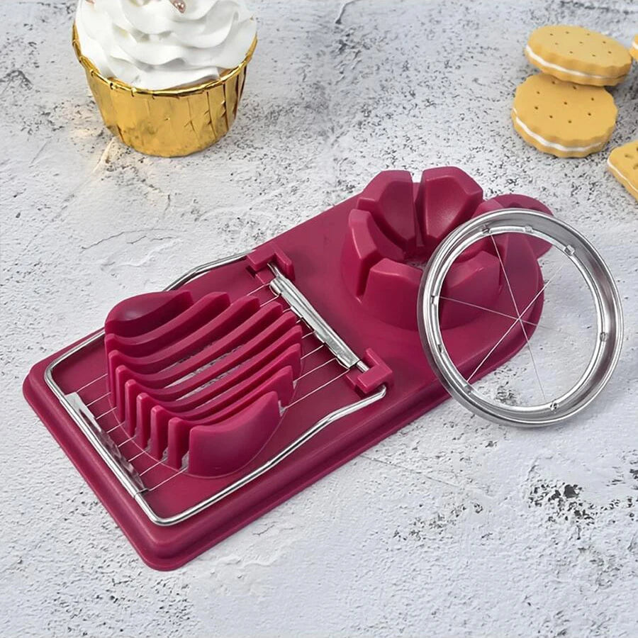 2-in-1 Egg Cutter & Slicer