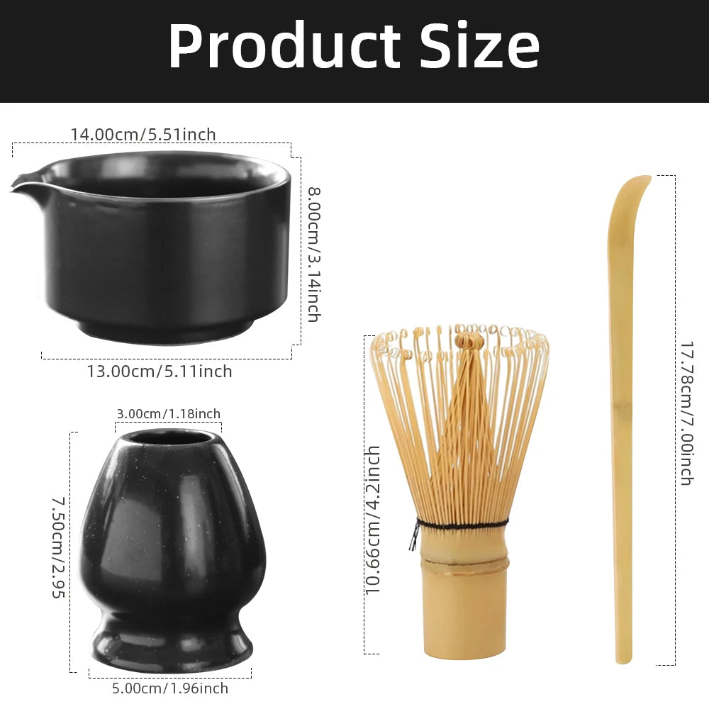 4-Piece Matcha Tea Set
