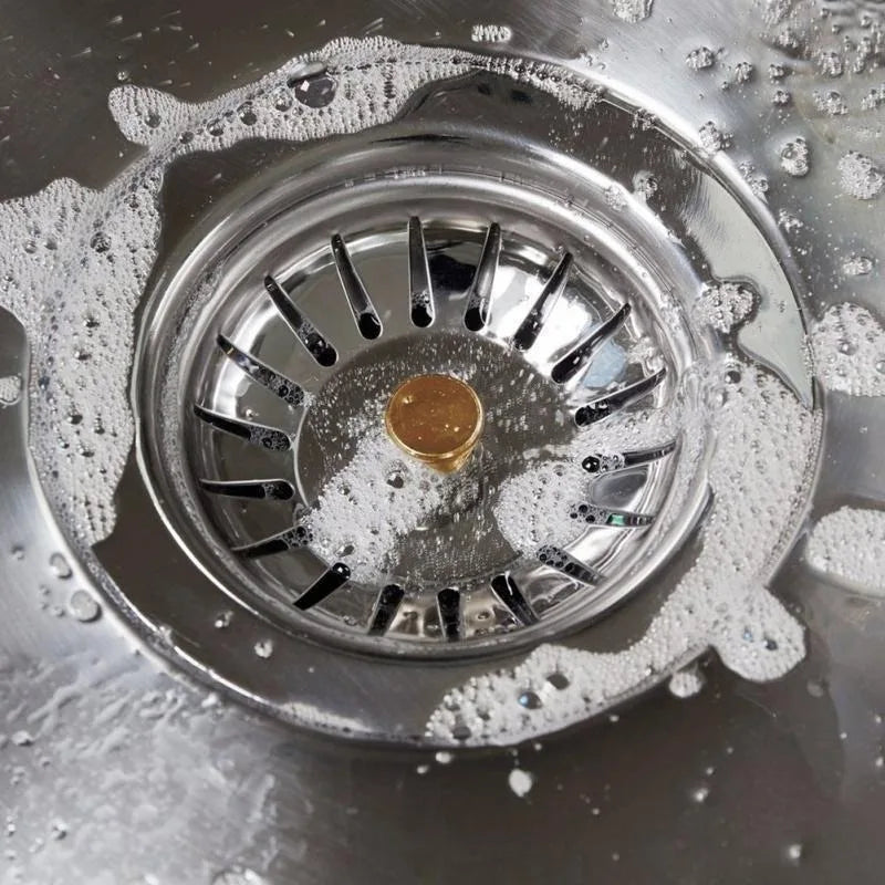 Stainless Steel Kitchen Sink Strainer Set