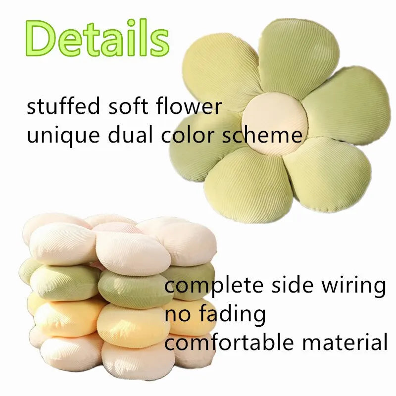 35cm Soft Plush Daisy Cushion