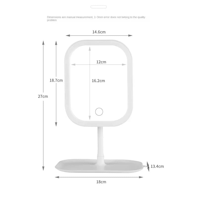 LED Illuminated Make-Up Mirror