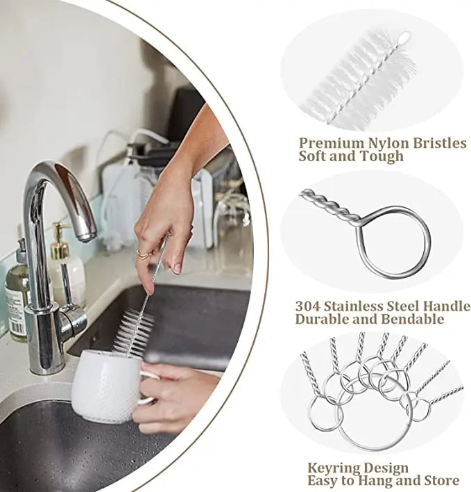 Multi-Functional Nylon Brush Set