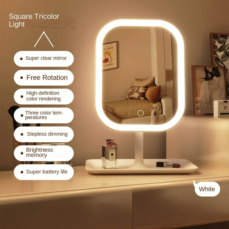 LED Illuminated Make-Up Mirror