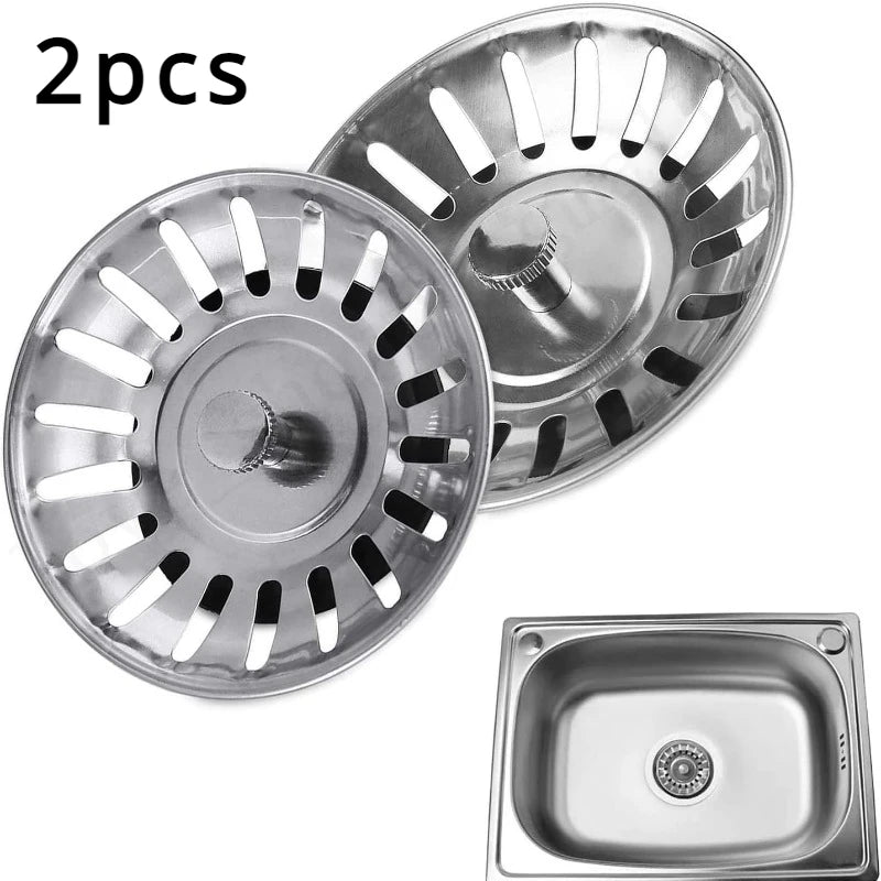 Stainless Steel Kitchen Sink Strainer Set
