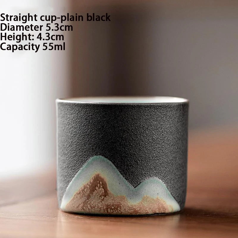 Retro Ceramic Coffee Cup