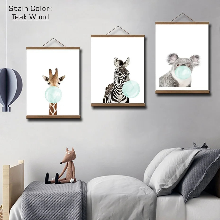 Magnetic Wooden Frame