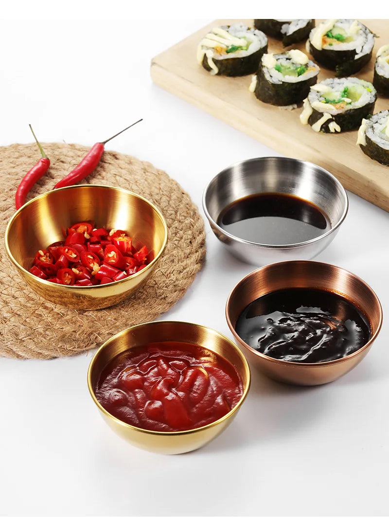 Stainless Steel Sauce Dishes