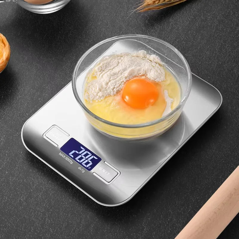 5kg Multifunction Electric Digital Kitchen Food Scale with LCD Display