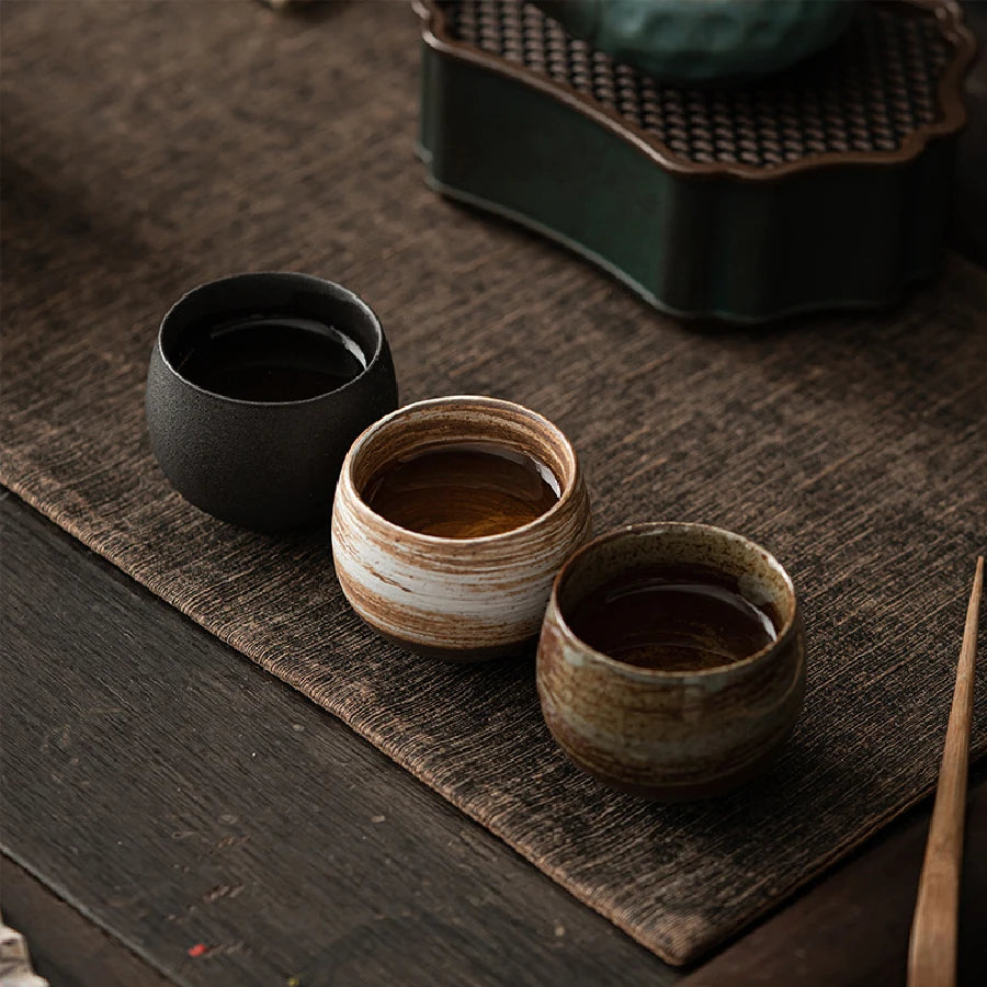 80ml Handmade Stoneware Teacup