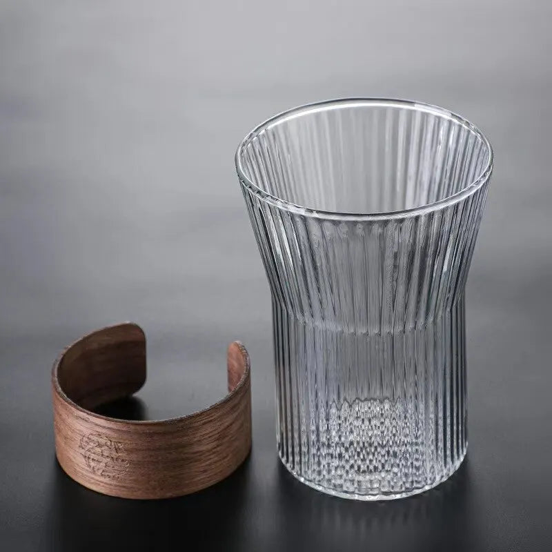 400ml Japanese-Style Glass Cup