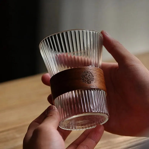 400ml Japanese-Style Glass Cup