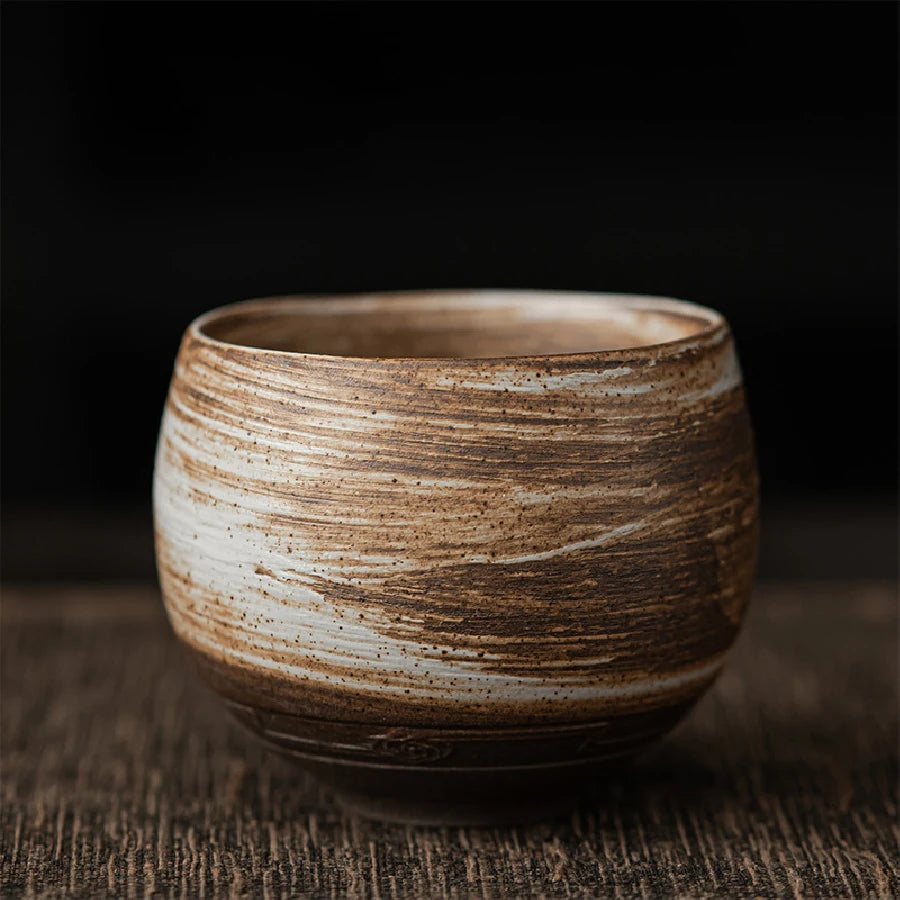 80ml Handmade Stoneware Teacup