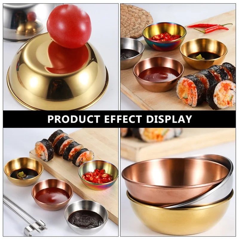 Stainless Steel Sauce Dishes