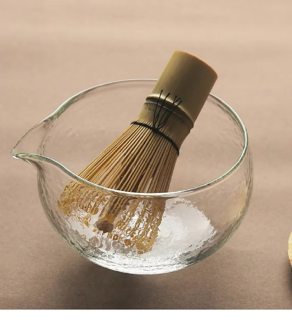 1 to 3-Piece Glass Matcha Bowl Set