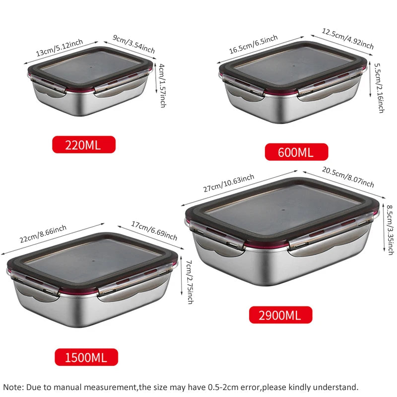Stainless Steel Bento Lunch Box