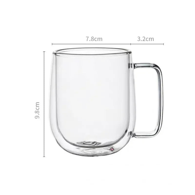 Double Wall Glass Mug