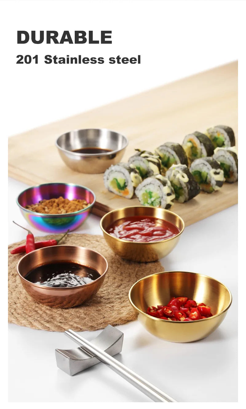 Stainless Steel Sauce Dishes