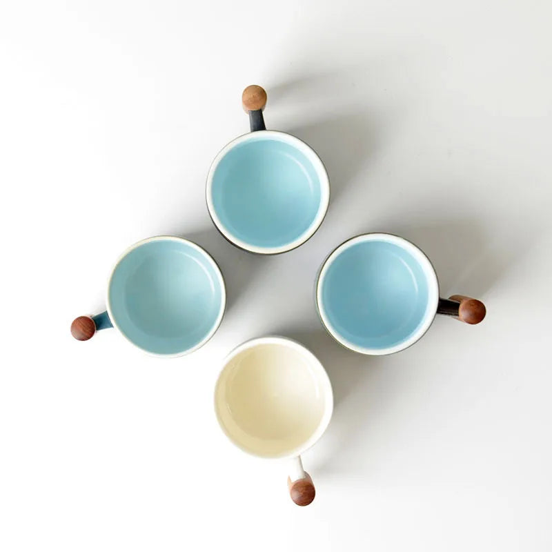 Retro Ceramic Coffee Cup