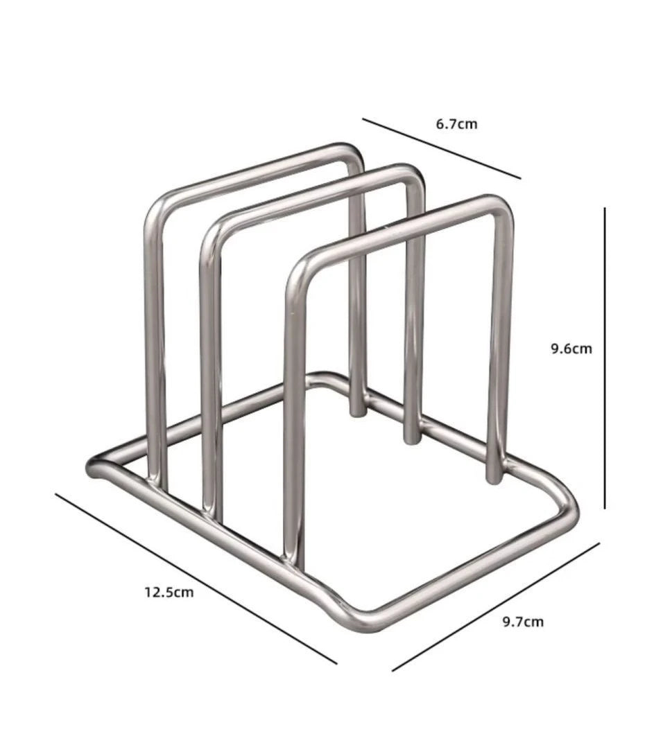 Stainless Steel Cutting Board Holder