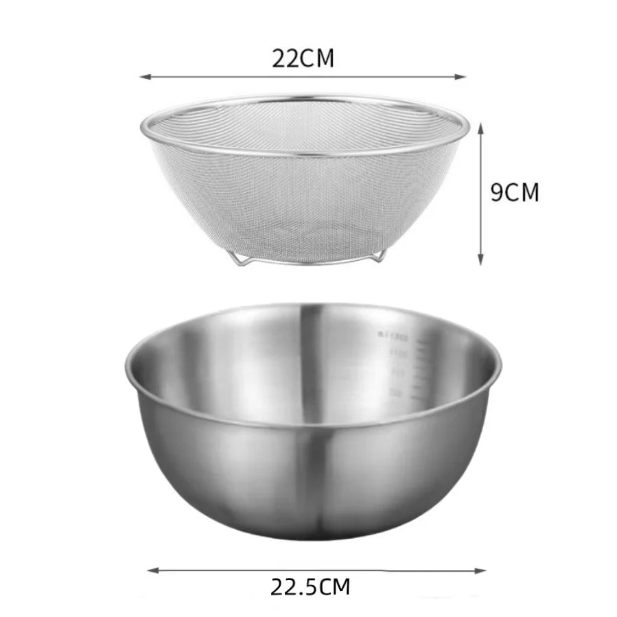 Stainless Steel Bowl Set