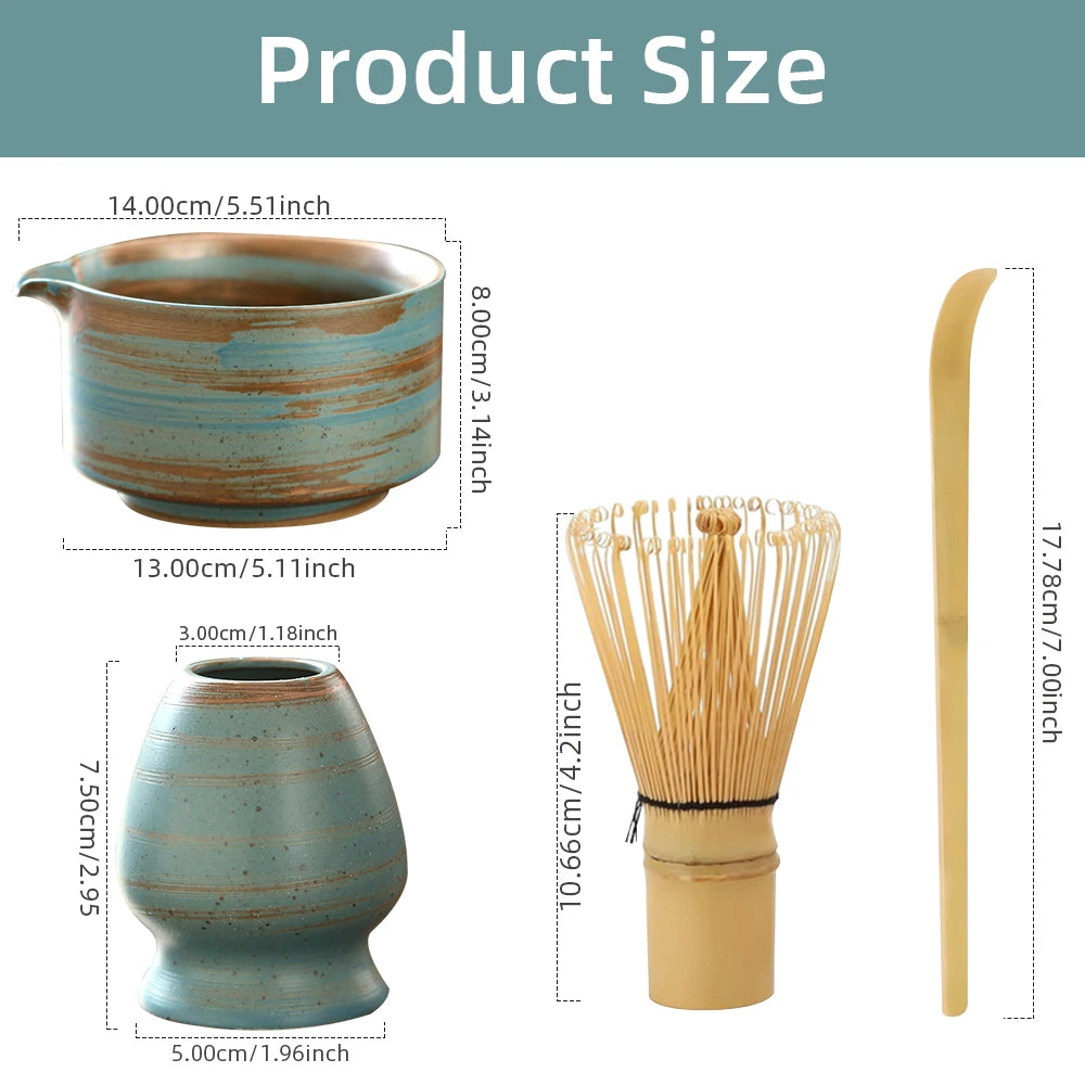 4-Piece Matcha Tea Set